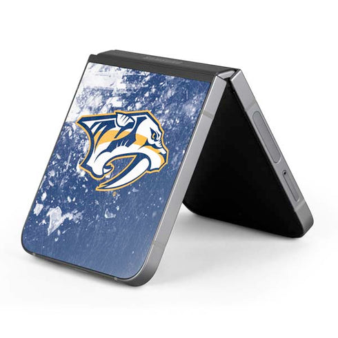 NHL Nashville Predators Frozen Galaxy Z Flip6 Skin